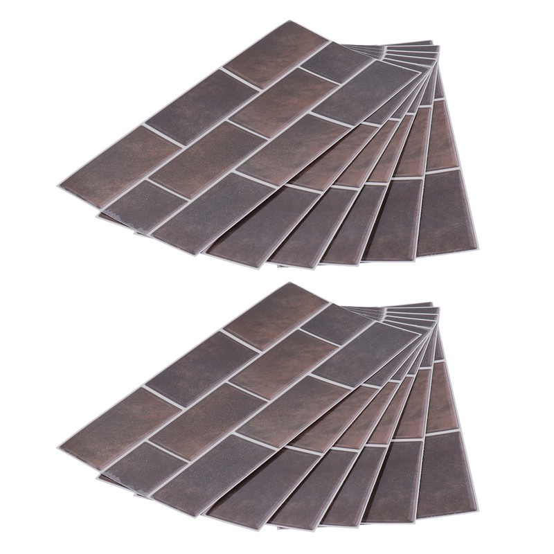 2 Sets Tile Sticker Retro Classic Self Adhesive Waterproof Sticker