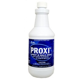 RMC Proxi Spray & Walk Away Stain Remover 12 24oz Case Organic Stain, Odor Remover for Carpet & Fabric