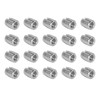 20PCS Self Tapping Insert Stainless Steel Slotted Wire Thread Repair