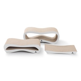 Cardboard Cat Scratching, Large, 3 x1 Combo, Rascadores para Gatos, Rcats USA