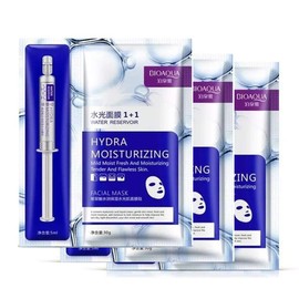 Paquete Bioaqua Dúo Serum Ácido Hialurónico + Mascarilla Facial 3pz