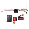 3660 4 Pole Brushless Motor 80A Brushless ESC 30kg Servo