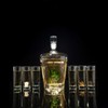 Tequila Decanter Tequila Glasses Set with Agave Decanter and 6