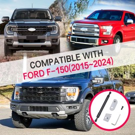Tailgate Assist Compatible with Ford F150 (2015~2024), Truck Tail Gate Shock Kit Compatible with Ford F150 2015 2016 2017 2018 2019 2020 2021 2022 2023 2024