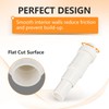 10 Pack HeSun 3/4 Inch PVC Expansion Repair Coupling, Slip