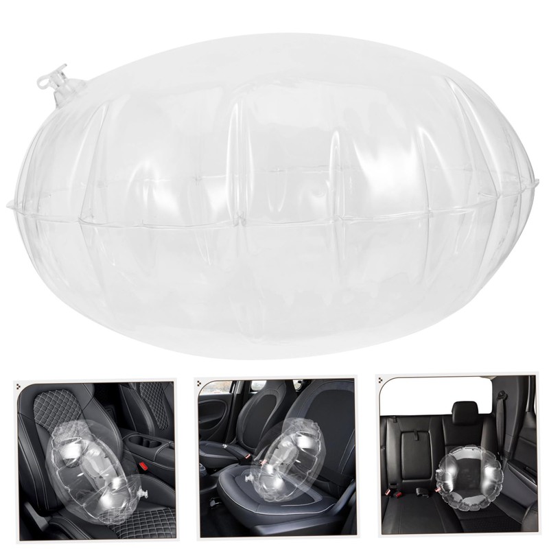 NOLITOY Clear Inflatable Pillow Insert for Outdoor Indoor Use Versatile