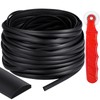 LEIFIDE Flat Screen Spline 0.315 Width Vinyl Window Screen Spline