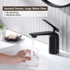 TOCALOCA Black Bathroom Sink Faucet, Matte Black, Modern Design, Single