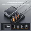 K&F Concept LP-E10 Battery 3-Pack and Upgraded LCD Charger Compatible