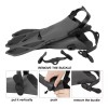 Breezee Market Aletas Natación Snorkeling Ajustable Flexibles Talón Abierto