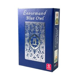 Renorman Oracle Card (Blue Owl Silver Edition) Lenormand Blue Owl Silver Edition (English Language Not Guaranteed)
