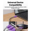 VCELINK CAT6 Tool-Free RJ45 Connector, No-Crimp Compact UTP Reusable Plug
