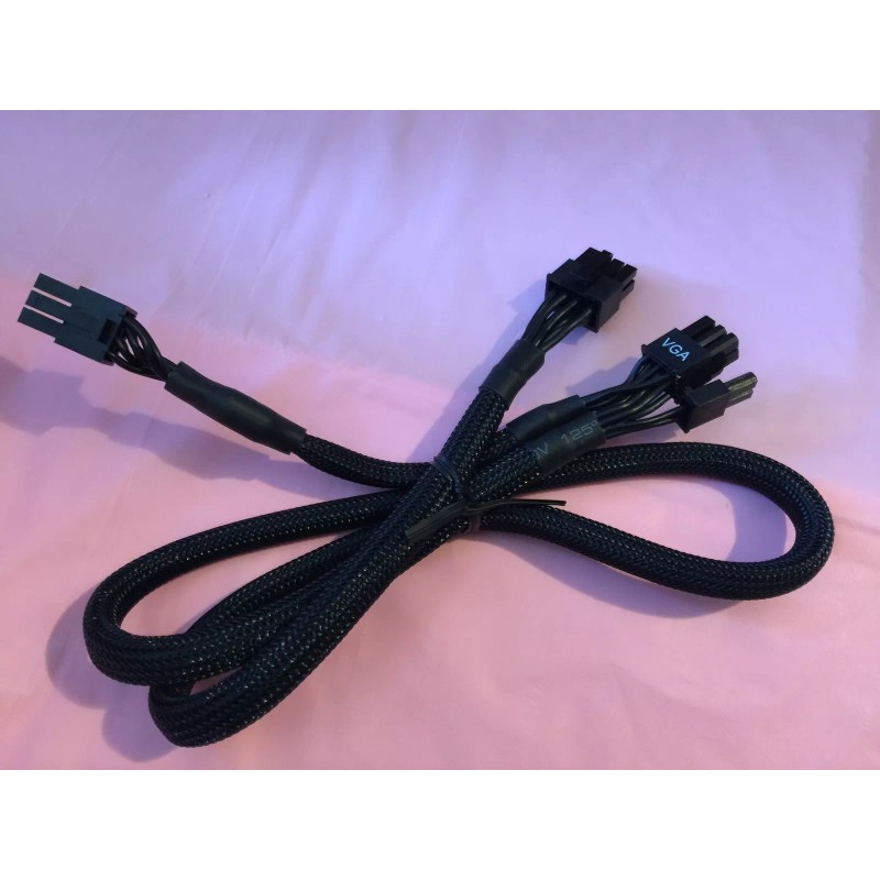 EVGA 4X EVGA 8 PIN TO dual 8+6 PCIE VGA