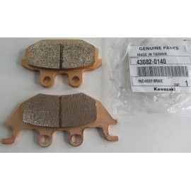 Kawasaki GENUINE OEM KAWASAKI 43082-0140 REAR BRAKE PAD SET MULE PRO FXR/FXT/DXT/FX/DX