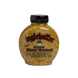 Inglehoffer Dijon Stone Ground Mustard, 10.25 Ounce Squeeze Bottle (Pack of 6)