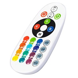 WYZworks Replacement Remote Control for SMD 5050 Color Changing RGB LED Light Strip, 24 Key Wireless Controller w/Brightness Dimmer and Modes