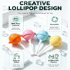 8Pcs Silicone Lollipop Popsicle Molds, BPA Free Reusable Ice Cream
