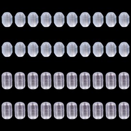 TopHomer 4 mm / 0.16 inches, kitchen sink rack feet, pack of 20 replacement rubber feet, scratch protection for sink grille, draining board, dishwasher, and utensil holder