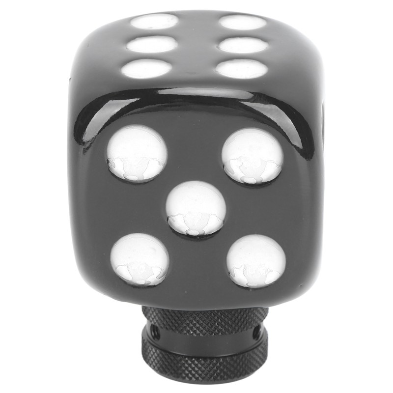 Dice Shape Shift Head Resin Gear Shifting Lever Knob Transmission