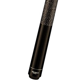 Viking Valhalla 100 Series with Irish Linen Wrap 2 Piece 58” Pool Cue Stick VA111 (20oz, Black)