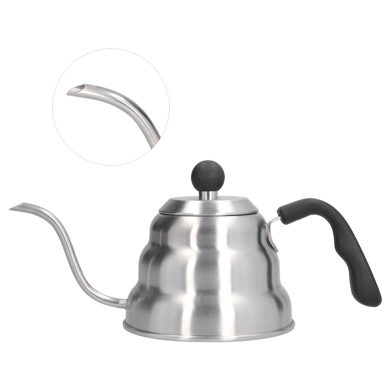 Stainless Steel Pour Over Coffee Kettle Vintage Gooseneck Spout Pot