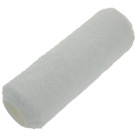 Coral 41884 Aspire 9 inch 1.75" Dia Paint Roller Cover Professional 15MM Long Pile Sleeve Premium Microfibre for Semi-Smooth Plus Textured Surfaces with Trade Emulsion or Gloss Pure White