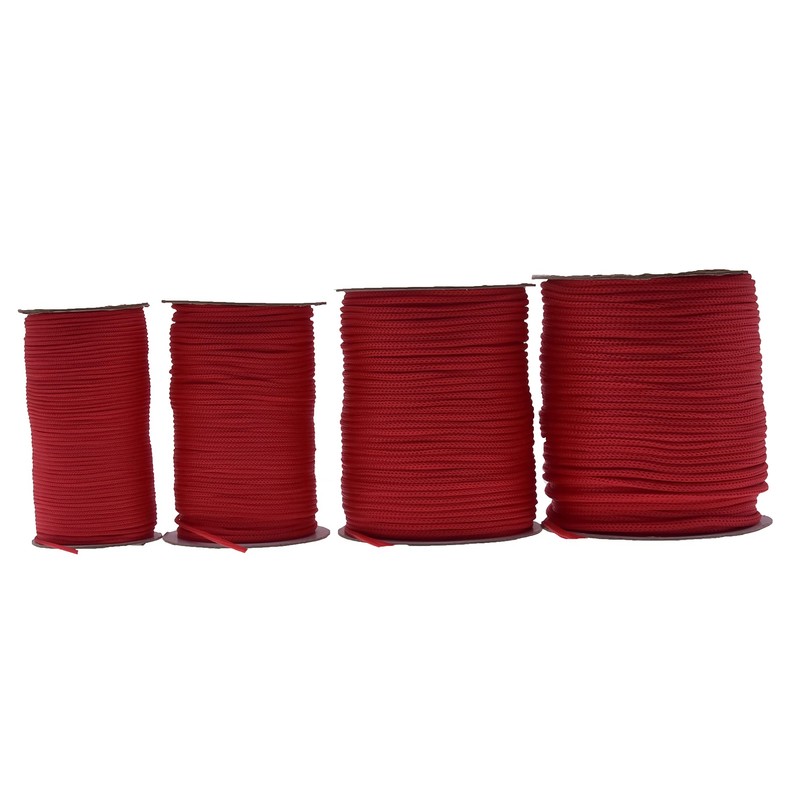IHKFILAN Polypropylene Utility Rope Drawstring Hollow Braided PP Rope Barrier
