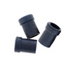 The Big Easy Pipe Accessories Rubber Pipe Bits-50/Bag-P864, Black, 50