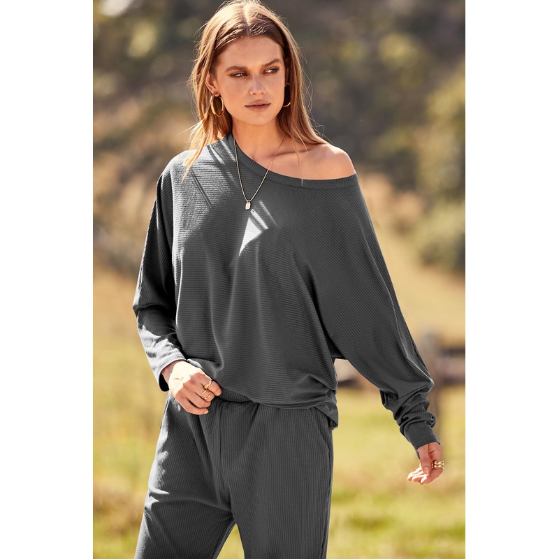 PRETTYGARDEN Women's Fashion Outfits 2 Piece Sweatsuit Solid Color Long