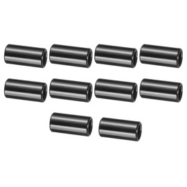 uxcell 10pcs Stainless Steel Spacer 1/4" Bore x 3/8" OD x 3/4" Length Screw Bushing Plain Finish Round Metal Spacers for 1/4" Screws Bolts and Rods