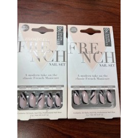Perfect French Nail Set Salon Perfect 30 Nails As Shown In Picture 2 Pack