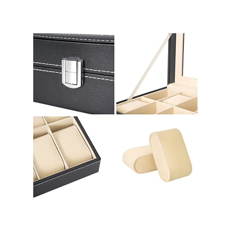 JiangMuXin Watch Storage Case Watch Storage Box Collection Case 6