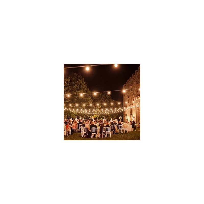 G40 High Pressure String Lights 30m 100 ft G40 Waterproof