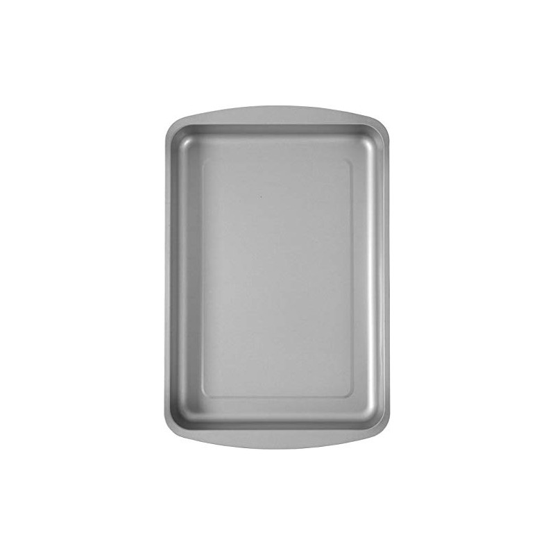 Wilton Semi-Disposable Tin Geo Oblong 22 x 32 cm