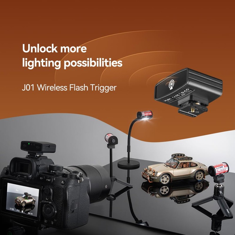 TTARTISAN M01 Camera Flash Retro Mini Xenon Flash GN12 5600K