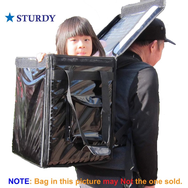 PK-66V: Middle Food Delivery Backpack,16" L x 12" W x