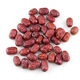 Xlseafood Nature Organic Dried Chinese Jujube Dates Jumbo Size 旭龙行特级中国西北产 有机特大红枣 无硫无添加 (0.5)