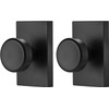 Pomos de Puerta Negros para Interiores, Manijas de Puerta Interiores
