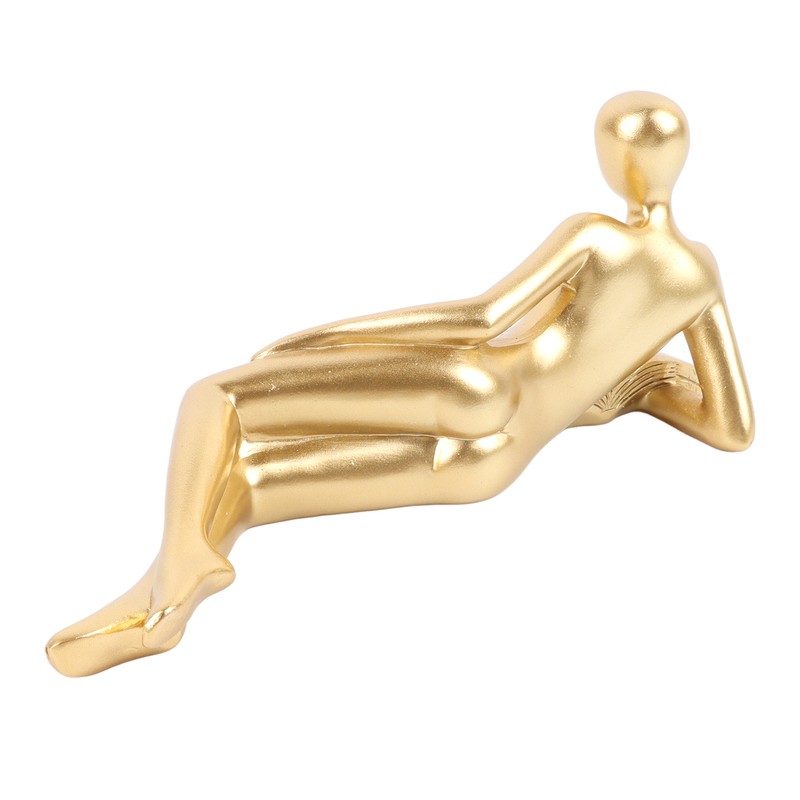 Thinker Sculpture Modern Abstract Thinker Statue Hallway Desk Living Room