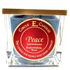 Circle E Candles, Peace Scent, Small Size Jar Candle, 8oz,