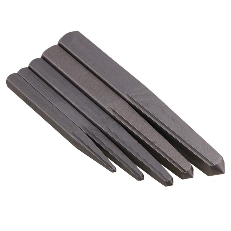 CNBTR 5 Sizes 1/8-3/8 Square Grey High Carbon Steel Screw