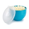 Goodful Silicone Popcorn Popper, Collapsible Hot Air Microwavable Popcorn Maker,