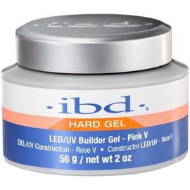 IBD Hard Gel LED/UV, Builder Gel, Pink V, 2 oz