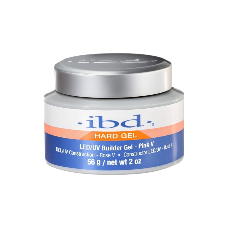 IBD Hard Gel LED/UV, Builder Gel, Pink V, 2 oz