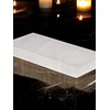 Pro Home Selenite Plate Crystal Charging Rectangular Plate 20x10cm Natural