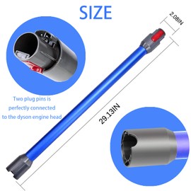 Replacement Wand Compatible with DS V15 V11 V10 V8 V7 Cordless Stick Vacuum Cleaner,Quick Release Vacuum Accessories (Blue)