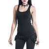 Gothicana by EMP Unisex Black Belt Bag, black, Unit size