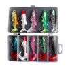 FOLANDO 10pcs Fishing Lure Set, Soft Bait Head Sea Fish