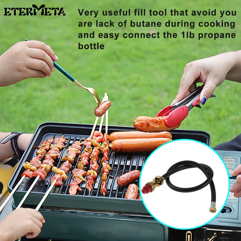ETERMETA Dual Fuel Camping Stove Replacement Hose, 27.5 Inch M16