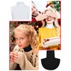 Hoolerry 15 Pcs Fake Turtleneck Bulk for Women Fake Collar